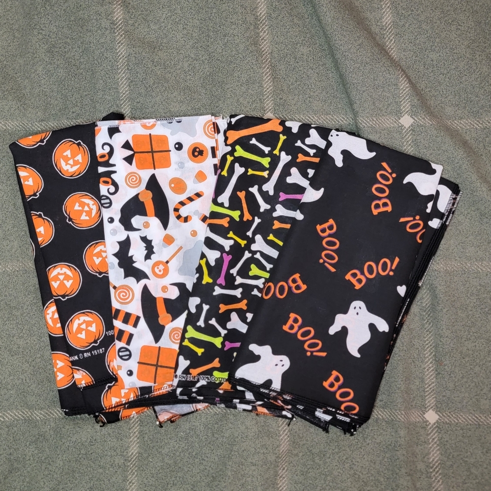 Glow In The Dark Halloween bandanas